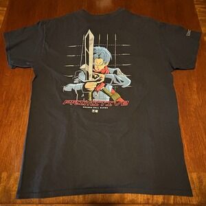Primitive Dragon Ball Super Trunks T-Shirt Mens L Black Anime Skate Streetwear